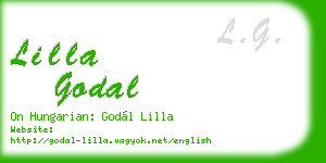 lilla godal business card
